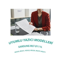 111l M2020 2022 M2026 M2070 İçin New Fırmware Güncel Çip Yüksek Kapasite 1800 1.8k Sayfa Verimli Muadil Toner Siyah