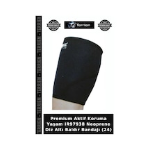 Premium Aktif Koruma Yaşam Ir97938 Neoprene Diz Altı Baldır Bandajı 24
