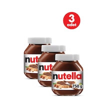Nutella Kakaolu Fındık Kreması 750 Gr - 3 Adet