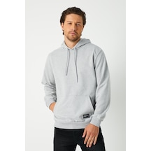 Comeor Erkek Gri Basic Kapüşonlu Regular Fit Normal Kesim 2 İplik Kumaş Günlük Sweatshirt Gri Comeor Erkek Gri Basic Kapüşonlu Regular Fit Normal Kesim 2 İplik Kumaş Günlük Sweatshirt Gri