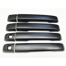 Isuzu D-Max 2017 Sonrası Mat Siyah Kapı Kolu 8 Parça Uk98