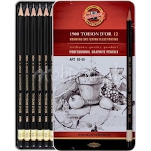 Koh-I-Noor 1900 Toison Dor 12Li Dereceli Kalem 8B-8H 1902