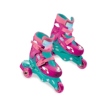 Unicorn Desenli Inline 3 Tekerlekli Paten - S01028513 Pembe