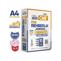 2026 Kpss Meb-AGS Öabt PDR/rehberlik Öğretmenliği Deneme Teni Sistem Özgün 10lu Çözümlü Deneme