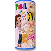 Redka Pırıl Jenga Ahşap Denge Oyunu 54 Parça