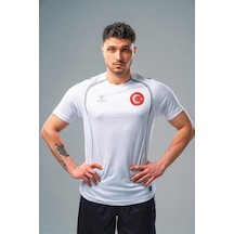 Hummel Target Milli Takım Antrenman Tişört Beyaz