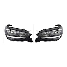 Opel Corsa- F- 2020-2023 Far Lambası Sağ Ledsız E Marklı Tw Oem No 9829465380