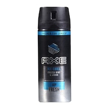 Axe Deodorant Ice Chill 150 Ml - 48 Saat Ferahlık Ve Odunsu Koku - 3 Adet Tarı