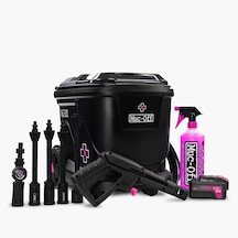 Muc-off Mobile Pressure Washer Starter Bundle Şarjlı Basınçlı Yıkama Makinesi Başlangıç Paketi 21116 Siyah
