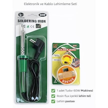 Tudor Havya Seti 60w Havya Makinesi + Lehim Teli Ve Pasta Set