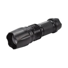 Gold Orion Km-84 Tasarruflu Şarjlı Zoomlu Metal El Feneri Kemer Klipsli Açık Ahşap