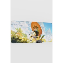 Yaoyao Genshin Impact Anime Oyuncu V5 - 90x40 Xxl Gaming Mouse Pad Fare Altlığı