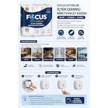 Focus Optimum İçten Çekmeli Mini Tuvalet Kağıdı 85 Mt 12 Rulo