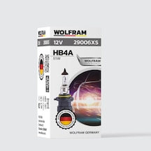Hb4a Ampul 9006 Xs Standart Işık Düz Soket 12v 51w - Wolfram 29006xs