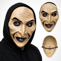 Sivri Burunlu Korkunç Yaşlı Kadın Plastik Maske - Aıaı-898246 18