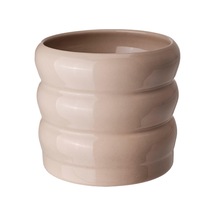 Hasselbukett Seramik Saksı, Bej Bej 12 Cm Diğer