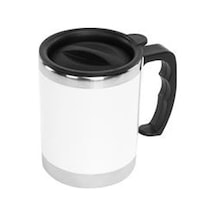 S-link Sl-tm1978 Beyaz 330ml Iç 304 Dış 201 Paslanmaz Çelik Kupa Beyaz