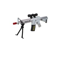 Oyuncak Tüfek M16 Işıklı Sesli 60 Cm Çatal Ayaklı