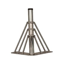 Lüks Koltuk Kanepe Çekyat Sehpa Ayağı Telli Ayak Krom Renk 15 C