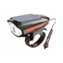 Forte Gt Xbyc 6163 Solar Ön Işık-korna Usb Sarjlı 7588 Siyah Turuncu Çok Renkli