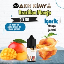 Brazilian Mango Dıy Kit Mango Şeftali Gıda Aroması %20 Oranda Aroma İçerir Hazır Değildir 30 Ml
