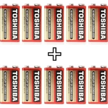 Toshiba Heavy Duty 6F22KG 9 Volt 10'lu Özel Pil Paketi