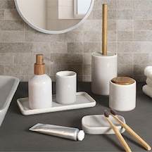 Primanova Elegance 6 Lı Banyo Seti D-s21273 Beyaz