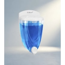 Kilitleme Mekanizmalı 650ml Sıvı Sabunluk 000 Açık Krem