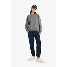 Defacto Beli Lastikli Jogger Eşofman Altı X5391az25wnnv146 Lacivert