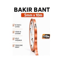 Bakır Bant 5mm x 10metre İletken Bakır Bant