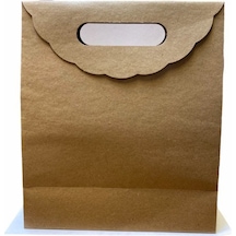 Kraft El Geçmeli Kağıt Çanta 9x13x4,5cm 25'li