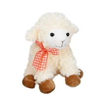 Oturan Peluş Kuzu 24 Cm Çok Renkli