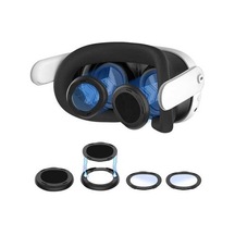 Pazly Startrc Oyunları 1 Çift Meta Quest 3 Anti-mavi Işık Koruma Seti Çizilmez Lens Kapaklar