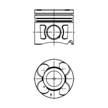 Piston Segman - Fiat Tipo, 500, Panda, Punto, Fiorino, Qubo, Idea, Strada, Linea, Egea, Mito - Kolbenschmıdt-41288600 89856086