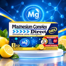 Magnesium Complex Direct Limon Aromalı 20 Porsiyon