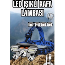Balıkçı - 427 - Kafa Lambası Led Işık 4 Farklı Mod Esnek - Csmo-tex - Ve Ayarlanabilir Beyaz