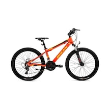 Bisan Kdx 2900 Erkek Dağ Bisikleti 32cm V 24 Jant 21 Vites Neon Turuncu Sarı Siyah Turuncu