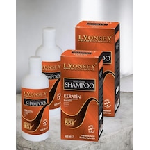 Lyonsey Professional Keratin Şampuan 400 Ml 2 Adet Tüm Saç Tipleri