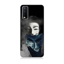 Vivo Y11s Uyumlu V For Vendetta Anonymous Desenli Silikon Kılıf