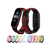 Xiaomi Mi Band 6 Kordon Mi Band 6 Kayış Spor Delikli Kordon