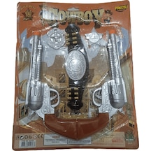 Psj Kartelalı 2-silahlı Kowboy Set-56432