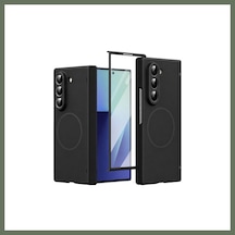 Bezos Joko Samsung Galaxy Z Fold 6 Flippro Magsafe Kapak - Siyah Bezos1