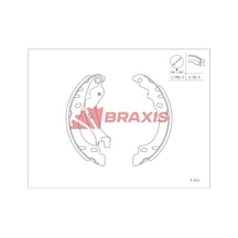 Fren Balatası Arka Pabuc 500 10 500c 09 500l 14 Panda 03 Ka 08