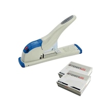 Temat 9170 Extra Güçlü Zımba Makinası Bej + 2 Adet Tel 23/17