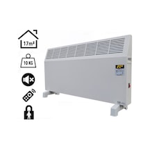 Konvektör 1500w Dijital Elektrikli Isıtıcı Beyaz