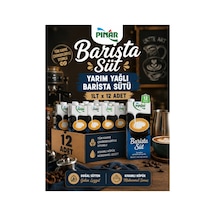 Yarım Yağlı Barista Sütü 1lt X 12 Adet