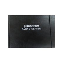 Kocaoluk İlköğretim Künye Defteri 100 Yp