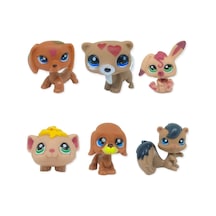 Pet Star Little 6'lı Sevimli Hayvanlar Figür Seti -3 Lisinya