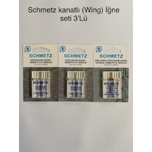 Schmetz Kanatlı Wing Iğne Seti 3'lü