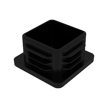 Cateksss 35x35 Mm Profil İçin Kademeli İçe Geçme Profil Tapası, Profil Kapak, Profil Tapa Siyah - 35 Li Paket